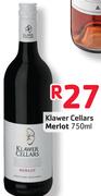 Klawer Cellars Merlot-750ML