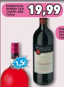 Robertson Winery Old Chapel Red-750ml