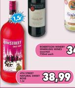 4th Street Natural Sweet Rose -1.5L