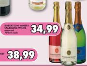 Robertson Winery Sparkling Wines - 750ml Each