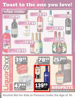 Shoprite Gauteng : Valentine's Day (10 Feb - 16 Feb 2014), page 7