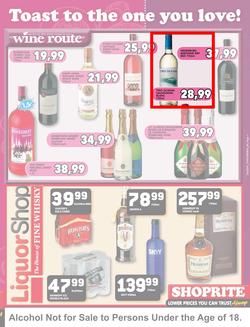 Shoprite Gauteng : Valentine's Day (10 Feb - 16 Feb 2014), page 7