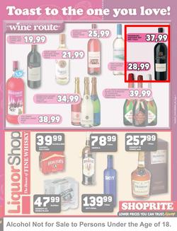 Shoprite Gauteng : Valentine's Day (10 Feb - 16 Feb 2014), page 7