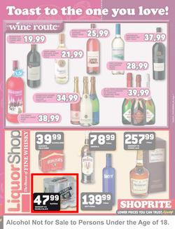 Shoprite Gauteng : Valentine's Day (10 Feb - 16 Feb 2014), page 7