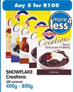 Snowflake Creations 5's (All Variants)-400g-800g