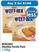 Bokomo Weetbix Family Pack-2 x 1.35kg