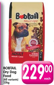 Special Bobtail Dry Dog Food All Variants 25kg m.guzzle .za