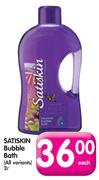 Satiskin Bubble Bath(All Variants)-2L