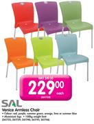 Sal Venice Armless Chair-Each