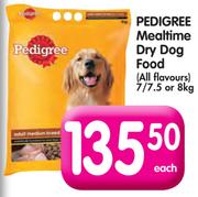 Pedigree Mealtime Dry Dog Food(All Flavours)-7/7.5 Or 8Kg