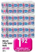 Belux 1-Ply Toilet Rolls-36's