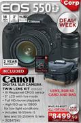 Canon Digital SLR Camera Twin Lens Kit