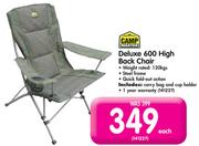 Camp Master Deluxe 600High Back Chair