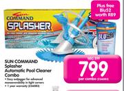 Sun Commando Splasher Automatic Pool Cleaner Combo