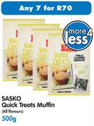 Sasko Quick Treats Muffins(All Flavours)7x500G