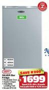 Defy 90Ltr Silver Bar Fridge DFS136