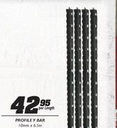 Profiley Bar 10MMx6.5MM-Per Length
