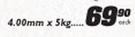 Lightly Galvanized Wire-4.00mmx5kg-Each