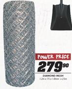 Diamond Mesh-1.2mx75x1.8mmx25m