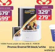 Promoc Enamel Black/White-5Ltr