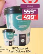 GC Textured Assorted Colours-20Ltr