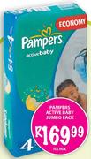 Pampers Active Baby Jumbo Pack