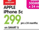 Apple iPhone 5C-On Smart S