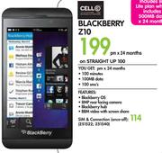Blackberry Z10-On Straight Up 100