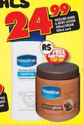 Vaseline Hand & Body Lotion-400ml/Cream-500ml