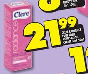 Clere Radiance Even Tone Complexion Cream 3 In 1-50ml