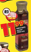 Pakco Sauce Assorted-250ml