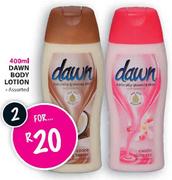 Dawn Boyd Lotion-400ml Assorted  