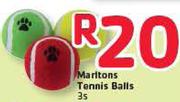 Marltons Tennis Balls-3s