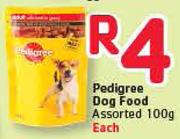 Pedigree Dog Food Assorted-100g