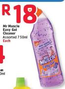 Mr Muscle Easy Gel Cleaner Assorted-750ml