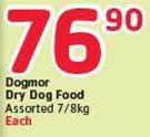 Dogmor Dry Dog Food Assorted 7/8Kg