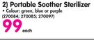 Milton Portable Soother Sterilizer-Each