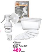 Tommee Tippee Breast Pump Set-Per Set