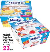 Nestle Jogolino Dairy Cup(All Flavours)-4x100G Each