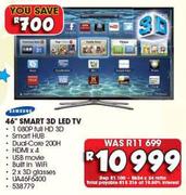 Samsung 46" Smart 3D LED TV UA46F6400