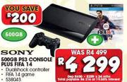 Sony 500GB PS3 Console Plus Fifa 14