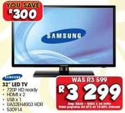 Samsung 32" LED TV UA32EH4003 HDR