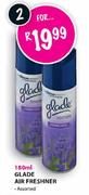 Glade Air Freshner Assorted-2x180ml