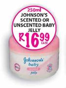 Johnson's Scented Or Unscented Baby Jelly-250ml