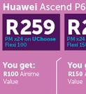 Huawei Ascend P6-On U Choose Flexi 100