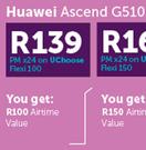 Huawei Ascend G510-On U Choose Flexi 100
