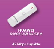 Huawei K4606 USB Modem 42 MBPS Capable-On My Gig 3