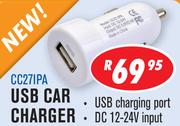 USB Car Charger CC27IPA