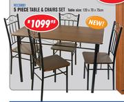 5 Piece Tables & Chairs Set REC30001