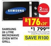 Samsung 28 Liter Microwave Oven With Grill